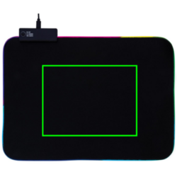 Tapis de souris gaming RGB