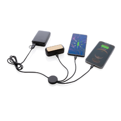 Câble 60W 4 en 1 en TPE et plastique recyclé RCS