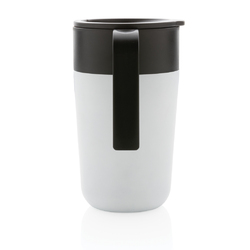 Tasse en acier inoxydable et PP recyclé GRS avec poignée