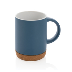 Mug 280ml en céramique avec base en liège