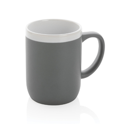 Mug 300ml en céramique avec bord blanc