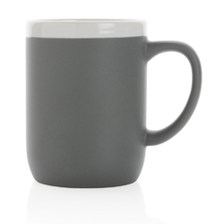 Mug 300ml en céramique avec bord blanc