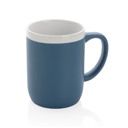 Mug 300ml en céramique avec bord blanc