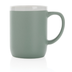 Mug 300ml en céramique avec bord blanc