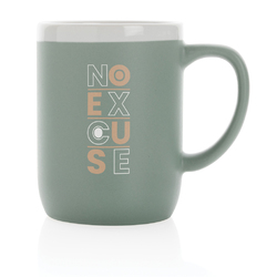 Mug 300ml en céramique avec bord blanc
