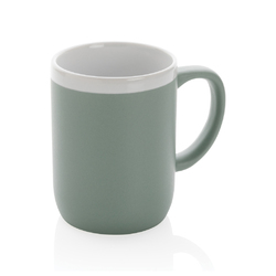 Mug 300ml en céramique avec bord blanc