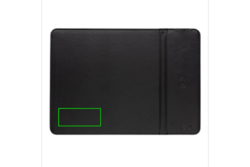 Tapis de souris en PU RCS avec chargeur 10W Swiss Peak