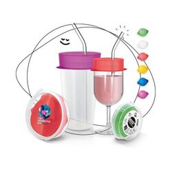 COUVRE-VERRE ANTI-DROGUE ANTI-INTRUSION COUVERCLE EN SILICONE DIA.50