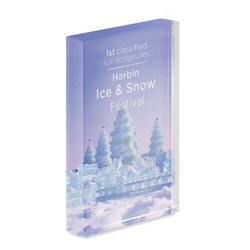 BLO Cadre Trophée en cristal