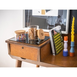 SPICE 700. Bouteille en verre borosilicate et bouchon en liège 700 ml