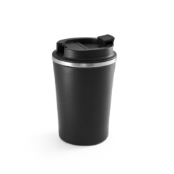 PHELPS. Tasse de voyage 470mL en acier inox et PP