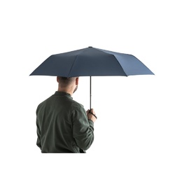 CIMONE. Parapluie pliable en polyester recyclé (100% rPET) pongé 190T avec ouverture automatique