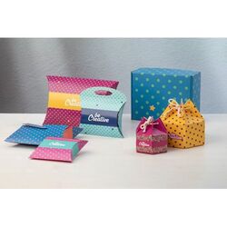 boite en forme de petit coussin CreaBox Pillow Carry S