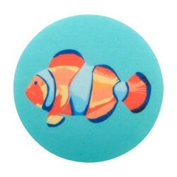 Sous-verre en feutre RPET, rond CreaFelt Drink