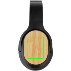 Casque sans fil pliable en bambou et plastique RCS Elite