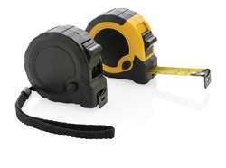 Mètre 5M/19mm en plastique recyclé RCS avec bouton d'arrêt