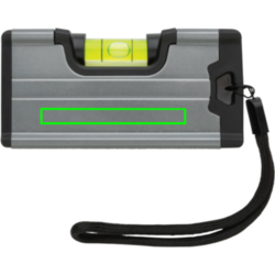 Règle de poche avec niveau et aimant