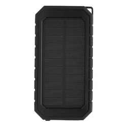 Powerbank solaire 10.000mAh et 10W en plastique recyclé RCS