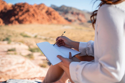 Crayon infini en bambou avec gomme