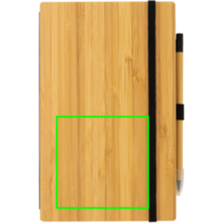 Set avec carnet et crayon infini en bambou