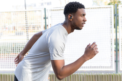 Écouteurs en plastique recyclé RCS Urban Vitamin Pacifica