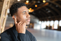 Écouteurs en plastique recyclé RCS Urban Vitamin Pacifica