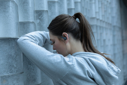 Écouteurs en plastique recyclé RCS Urban Vitamin Pacifica