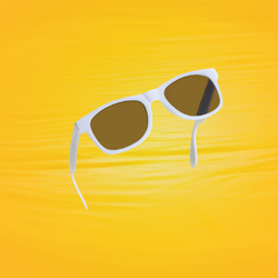 Lunettes de soleil en plastique PP recyclé RCS