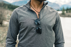 Lunettes de soleil polarisées Swiss Peak en plastique RCS