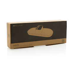 Chargeur 10W en plastique recyclé RCS et bambou Ontario