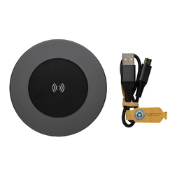 Chargeur sans fil 10W en aluminium recyclé RCS Terra