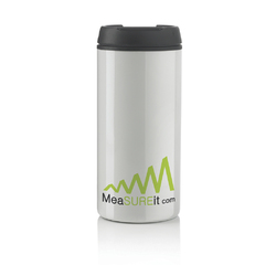 Mug Metro en acier inoxydable recyclé RCS