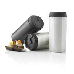Mug Metro en acier inoxydable recyclé RCS