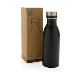 Bouteille d’eau 500ml en acier inoxydable recyclé RCS