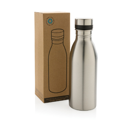 Bouteille d’eau 500ml en acier inoxydable recyclé RCS