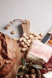 VINGA Planche de service ronde Buscot