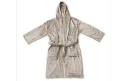 VINGA Peignoir de luxe en peluche RPET GRS Louis taille S-M