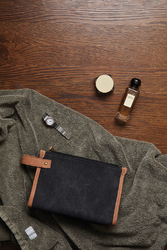 VINGA Trousse de toilette en toile recyclé GRS Bosler