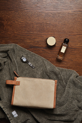 VINGA Trousse de toilette en toile recyclé GRS Bosler