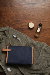 VINGA Trousse de toilette en toile recyclé GRS Bosler