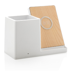 Chargeur 10W avec porte-stylo en ABS recyclé RCS Ontario