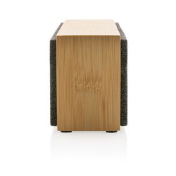 Enceinte sans fil 10W en bambou Wynn
