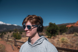 Casque sans fil pliable en plastique recyclé RCS Elite