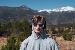 Casque sans fil pliable en plastique recyclé RCS Elite