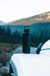 Bouteille 500ml en PP recyclé RCS et avec poignée