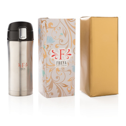 Mug 300ml  EASY LOCK en acier inoxydable recyclé RCS