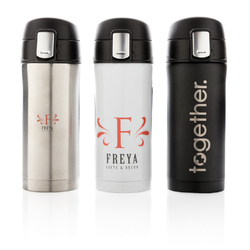 Mug 300ml  EASY LOCK en acier inoxydable recyclé RCS