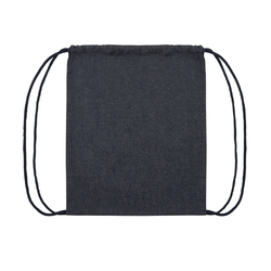 Sac à dos à cordon en denim recyclé Impact AWARE™