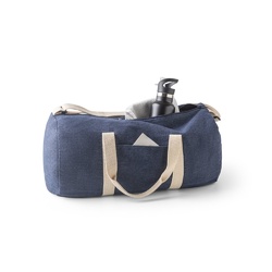 DENIM BAG. Sac de sport en coton denim (300 g/m²)