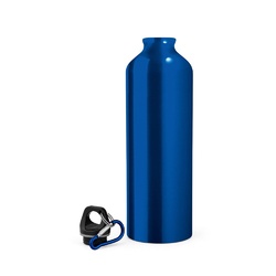 LANDSCAPE L. Bouteille de sport 800mL en aluminium avec mousqueton